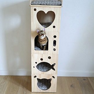 Torre Gato Globlazer 154cm - Árvore Para Gatos Grandes Com Arranhador E Brinquedos